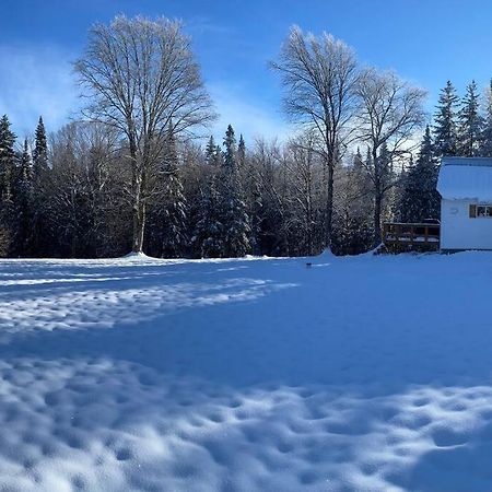 Le Jazz- Chalet Rustique/Chic Avec Spa Notre-Dame-Des-Bois ภายนอก รูปภาพ