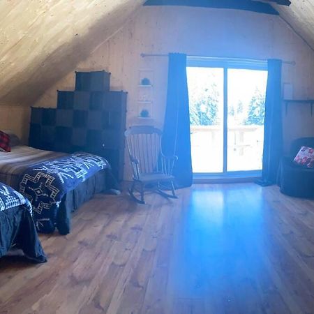Le Jazz- Chalet Rustique/Chic Avec Spa Notre-Dame-Des-Bois ภายนอก รูปภาพ