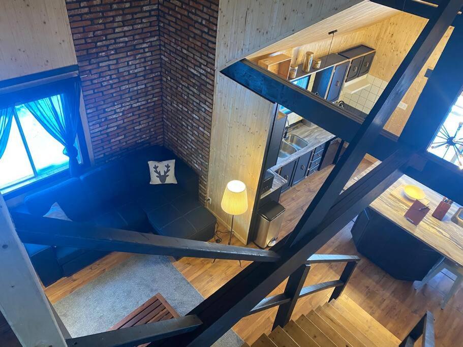 Le Jazz- Chalet Rustique/Chic Avec Spa Notre-Dame-Des-Bois ภายนอก รูปภาพ